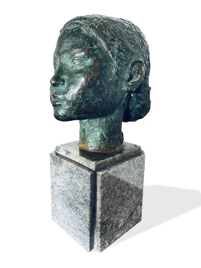 Cabeza de una niña de la Quebrada de Humahuaca